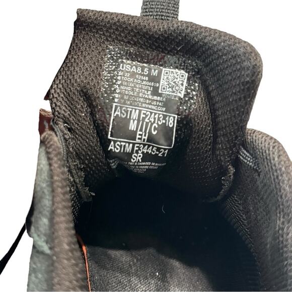 Merrell Men's Black Alpine Sneaker Carbon Fiber Work Shoe Size 8.5 - Picture 10 of 10